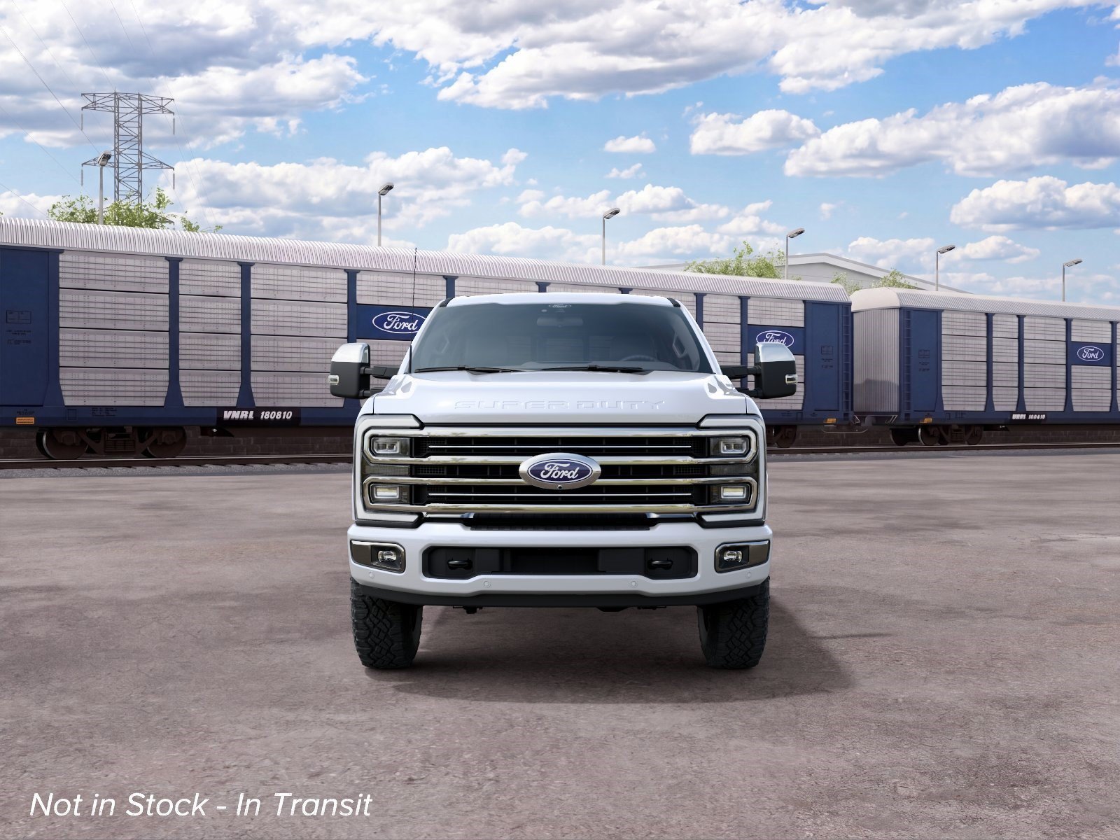 New 2027 White Metallic Ford Platinum image 3