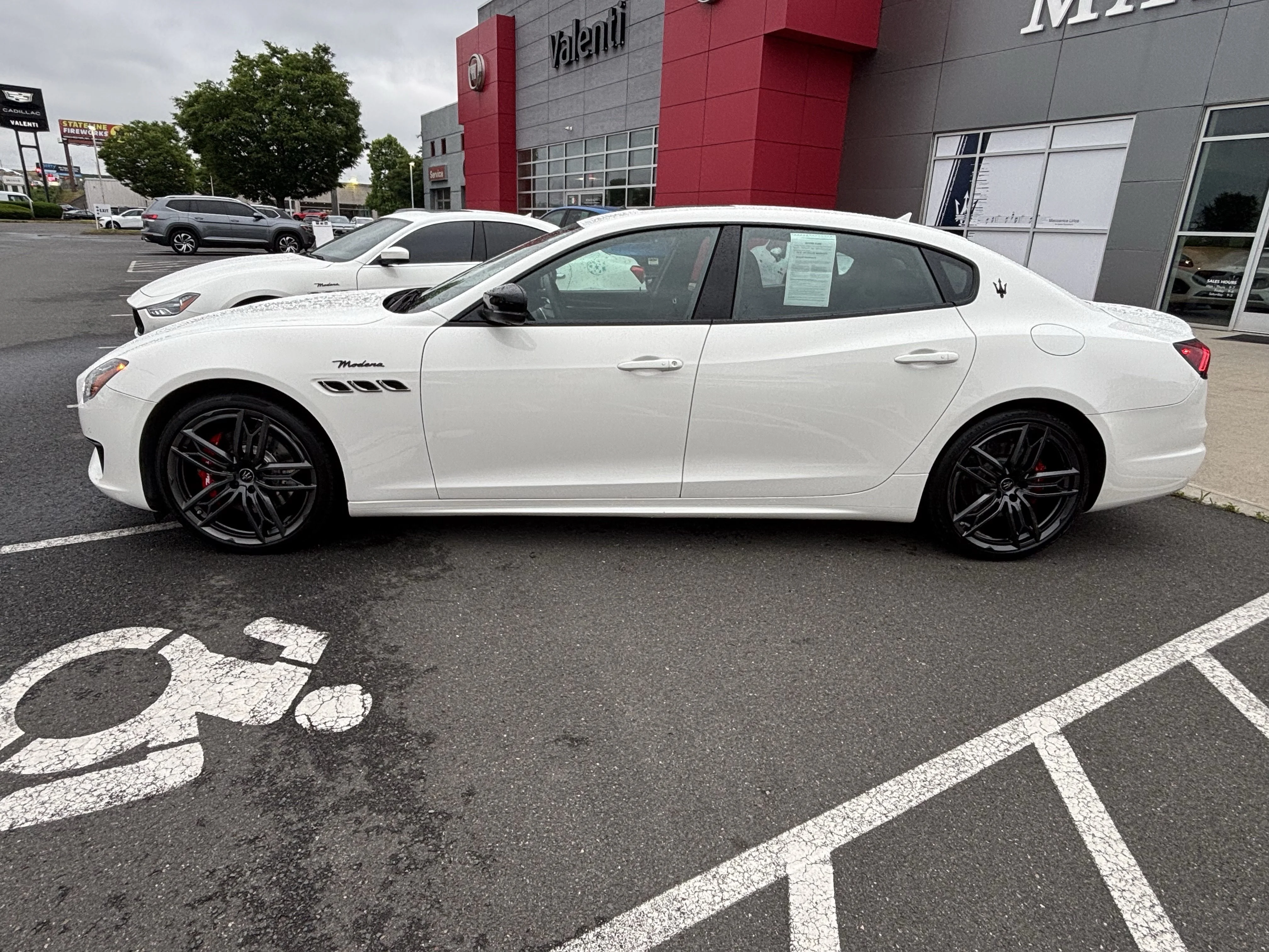 Certified Used 2022 Bianco Maserati Modena image 4