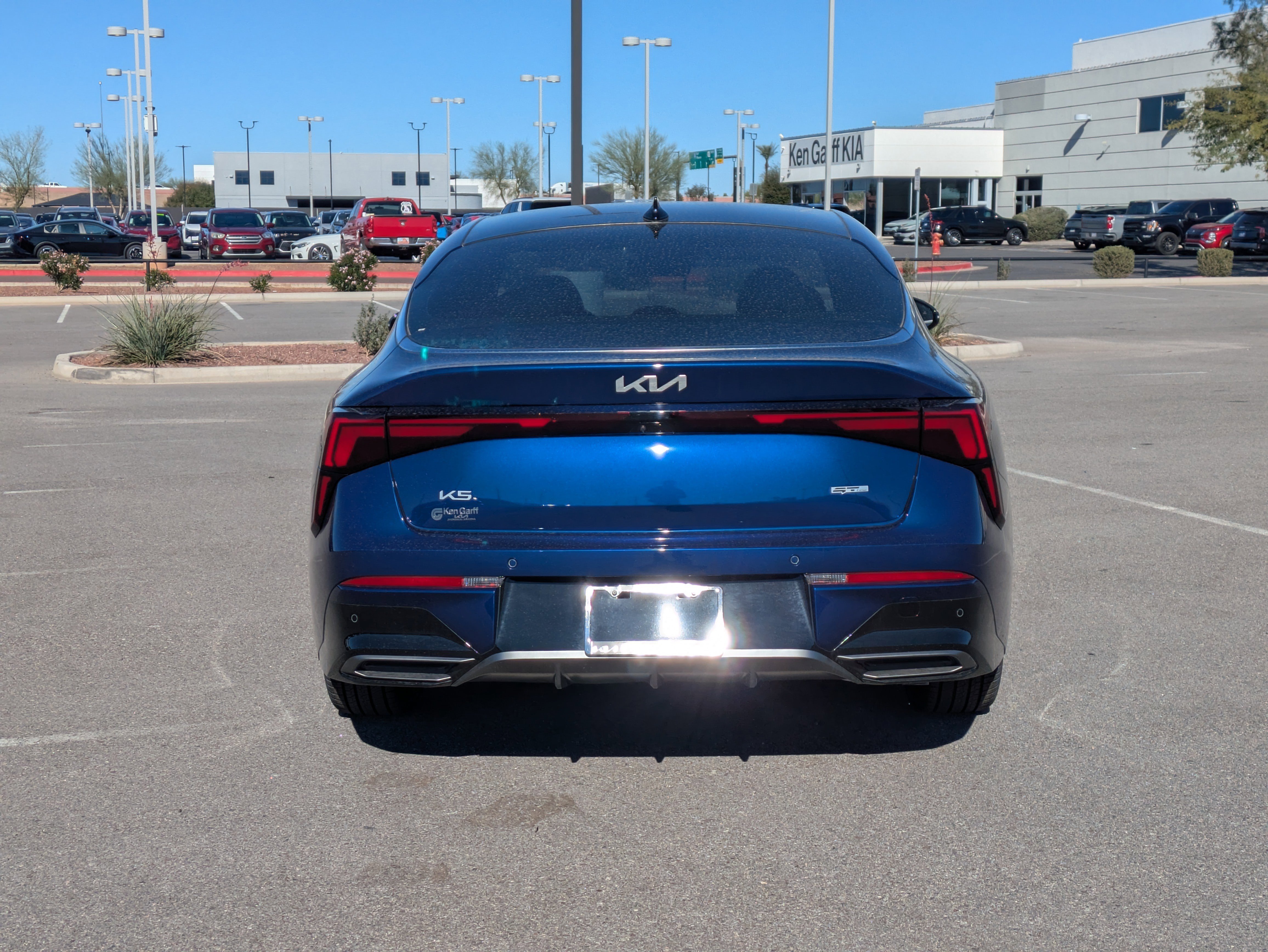 New 2026 Yacht Blue Kia GT-Line AWD image 4