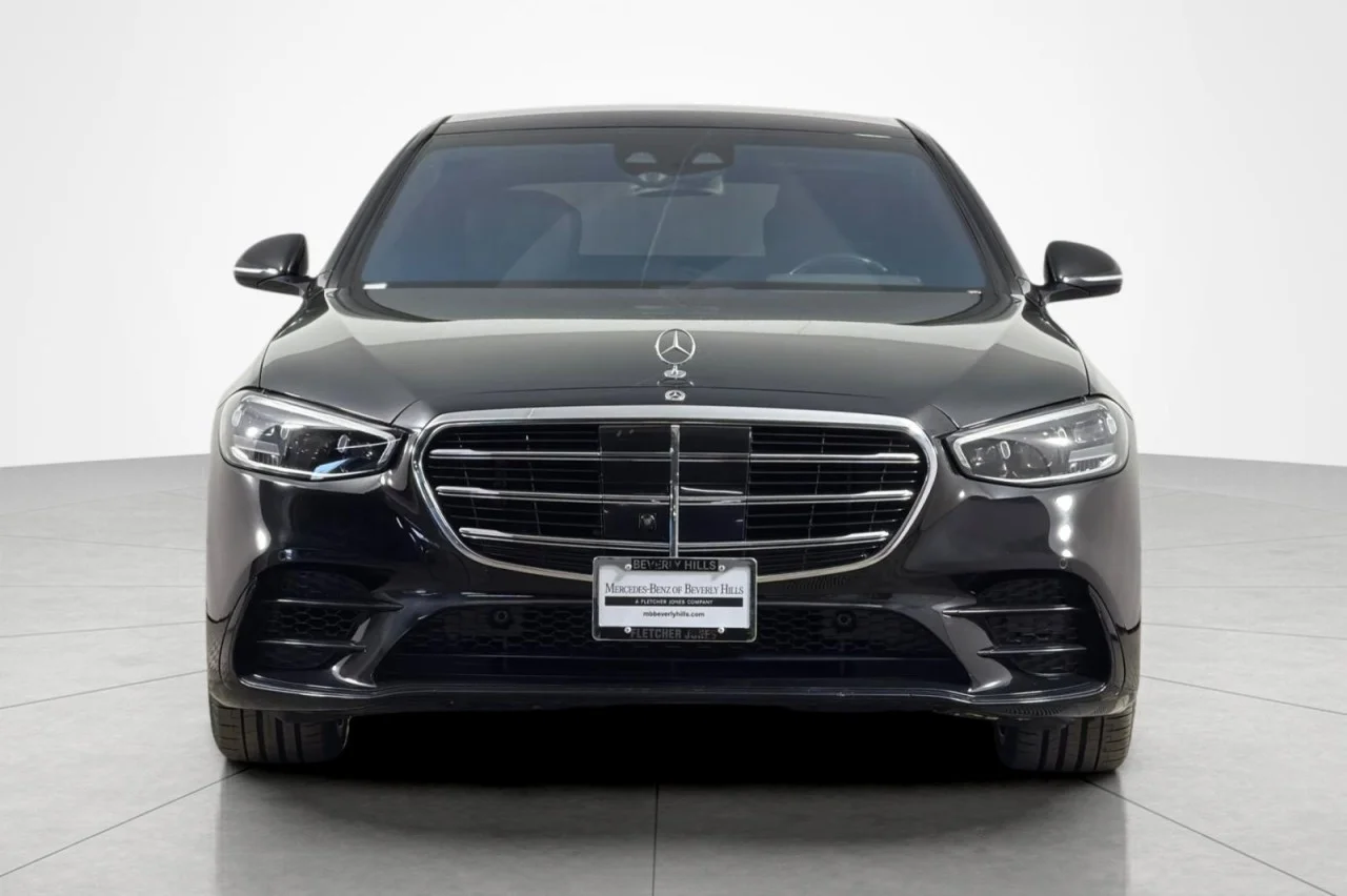 Used 2021 Black Mercedes-Benz S 580 image 8
