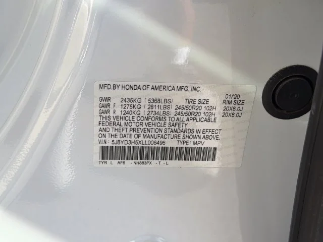 Used 2020 White Acura Technology image 30