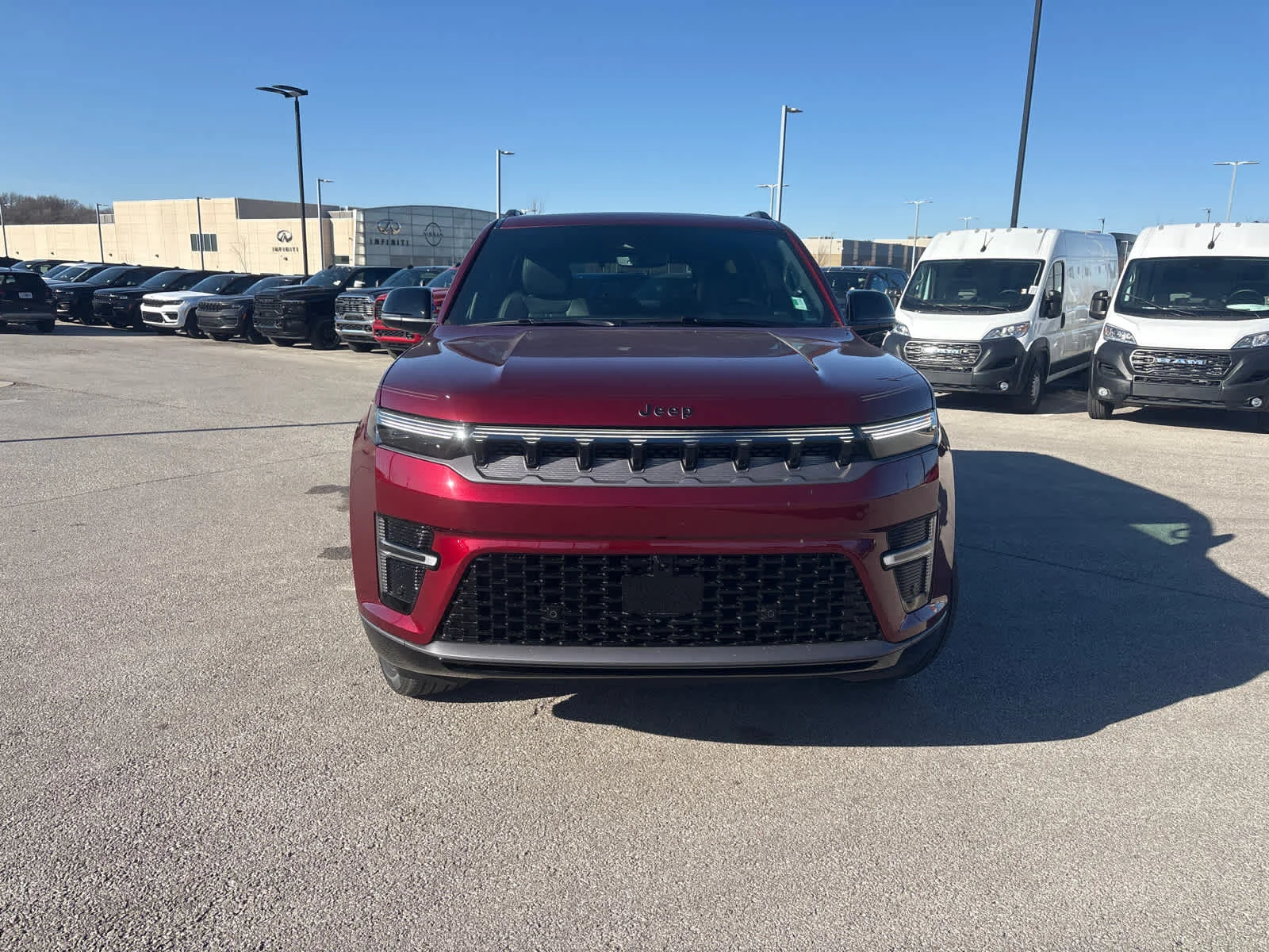 New 2026 Velvet Red Pearlcoat Jeep Limited Reserve image 3