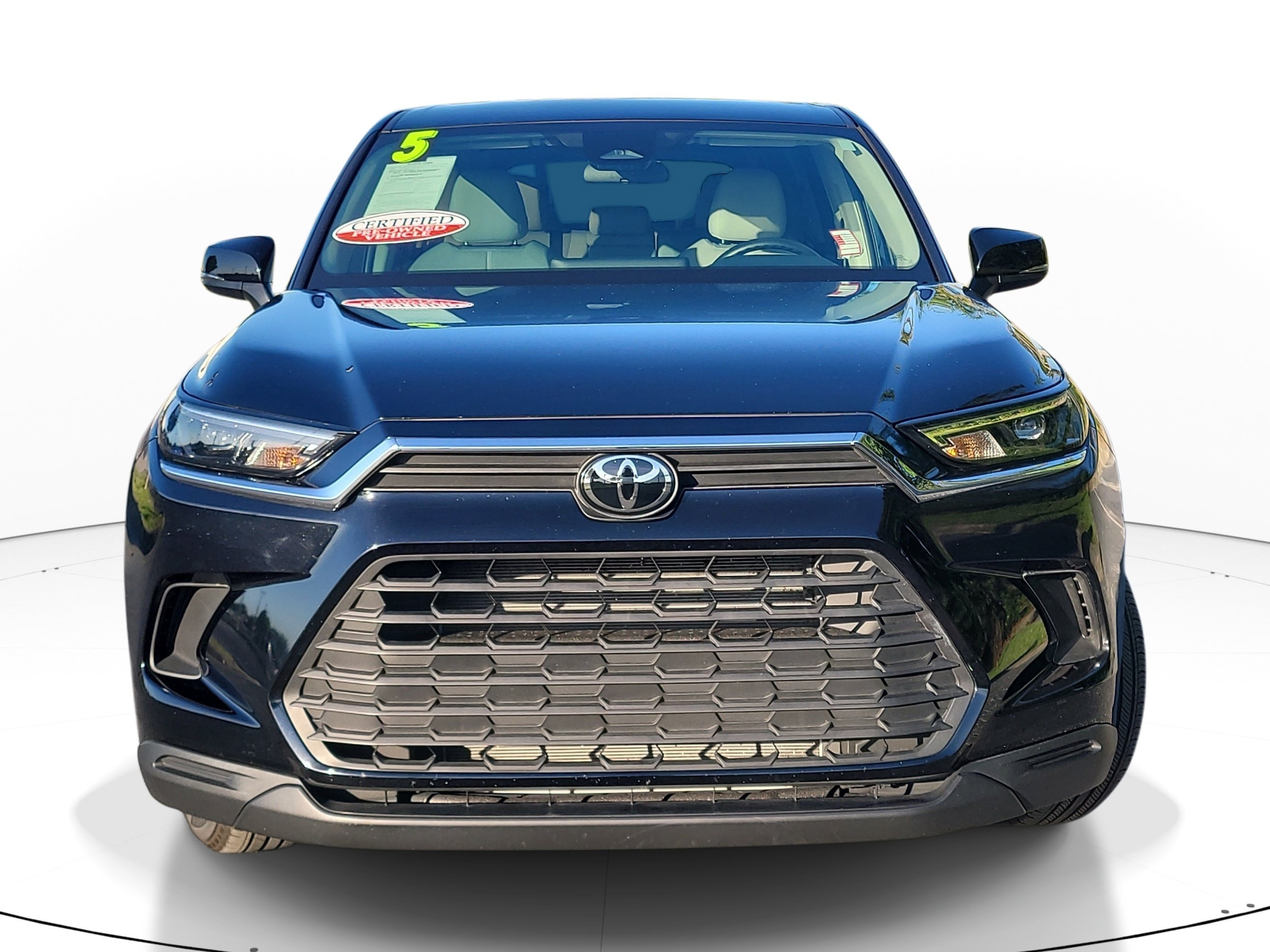 Used 2025 Midnight Black Metallic Toyota LE image 2