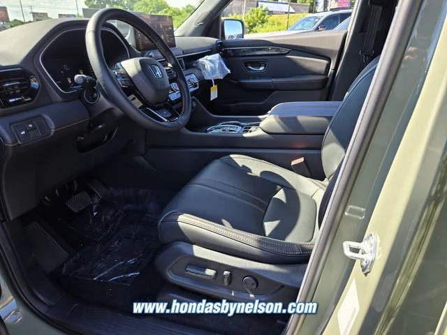 New 2026 Ash Green Metallic Honda TrailSport Elite Blackout image 6