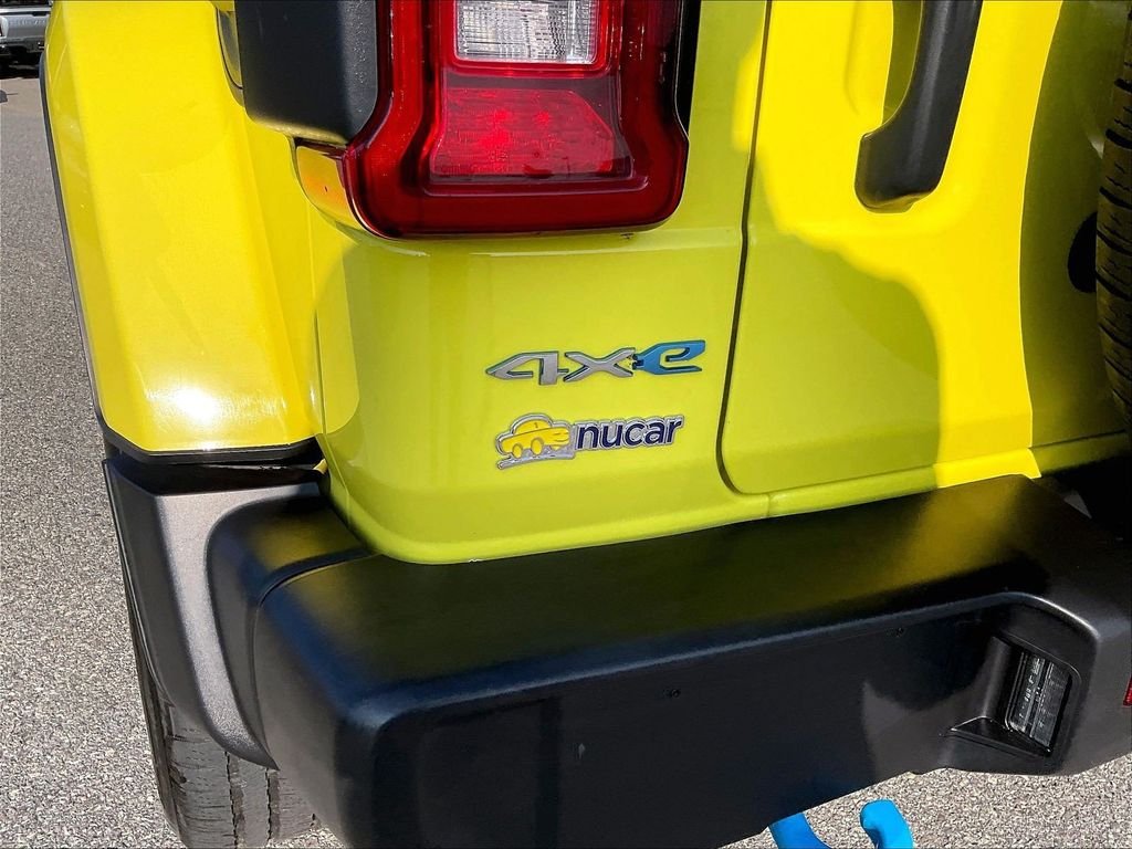 Used 2024 Yellow Jeep Sahara 4xe image 29