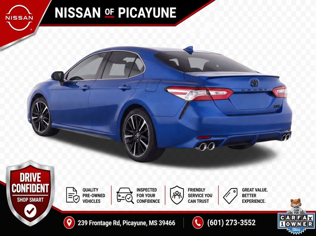 Used 2020 Blue Toyota XSE image 3