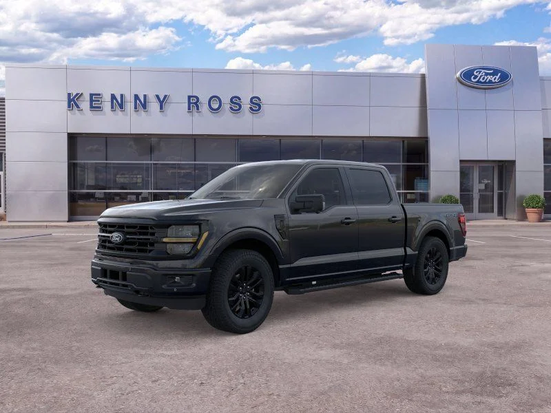 New 2026 Agate Black Metallic Ford XLT image 2