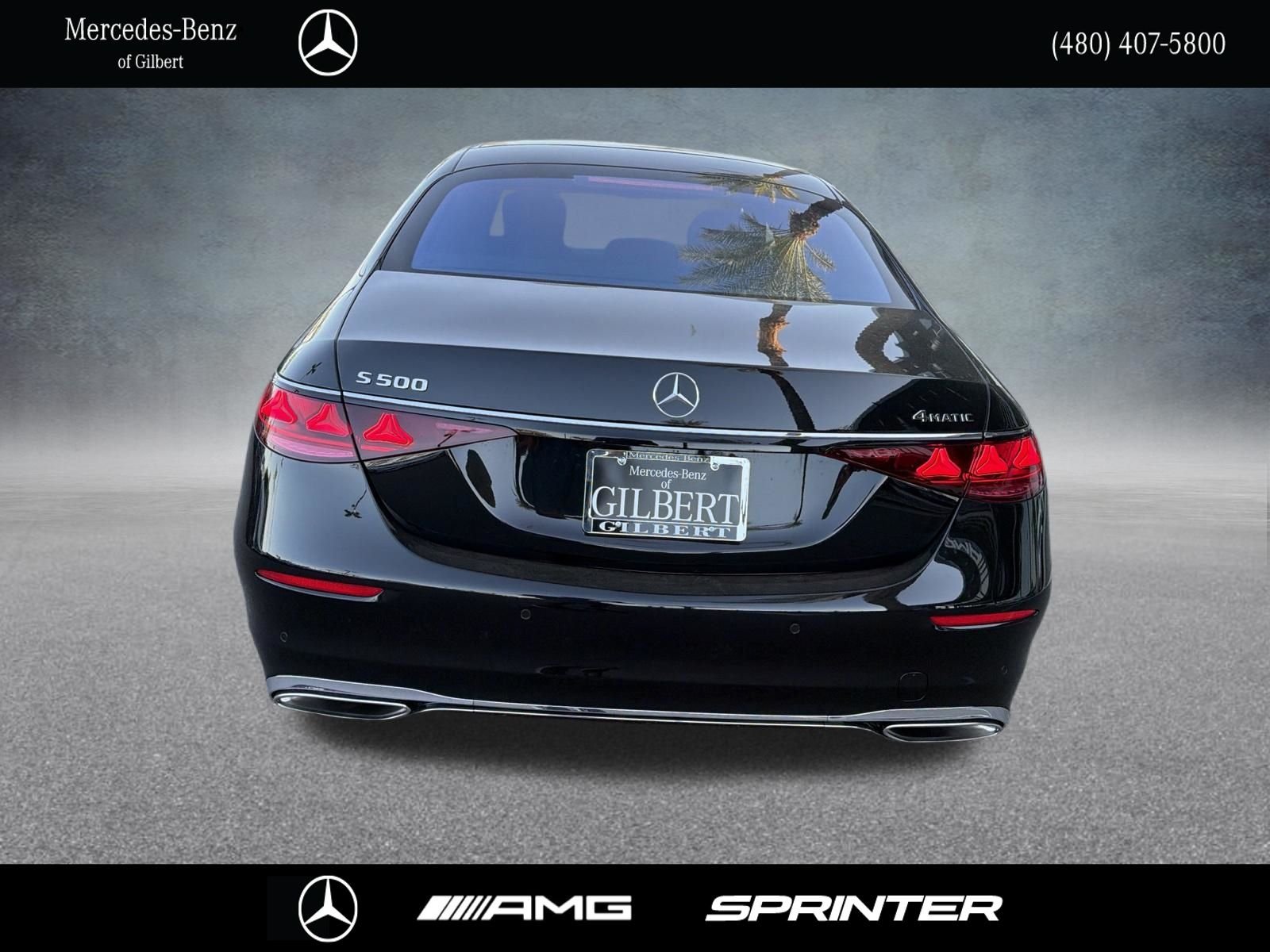 New 2027 Obsidian Black Metallic Mercedes-Benz S 500 image 5