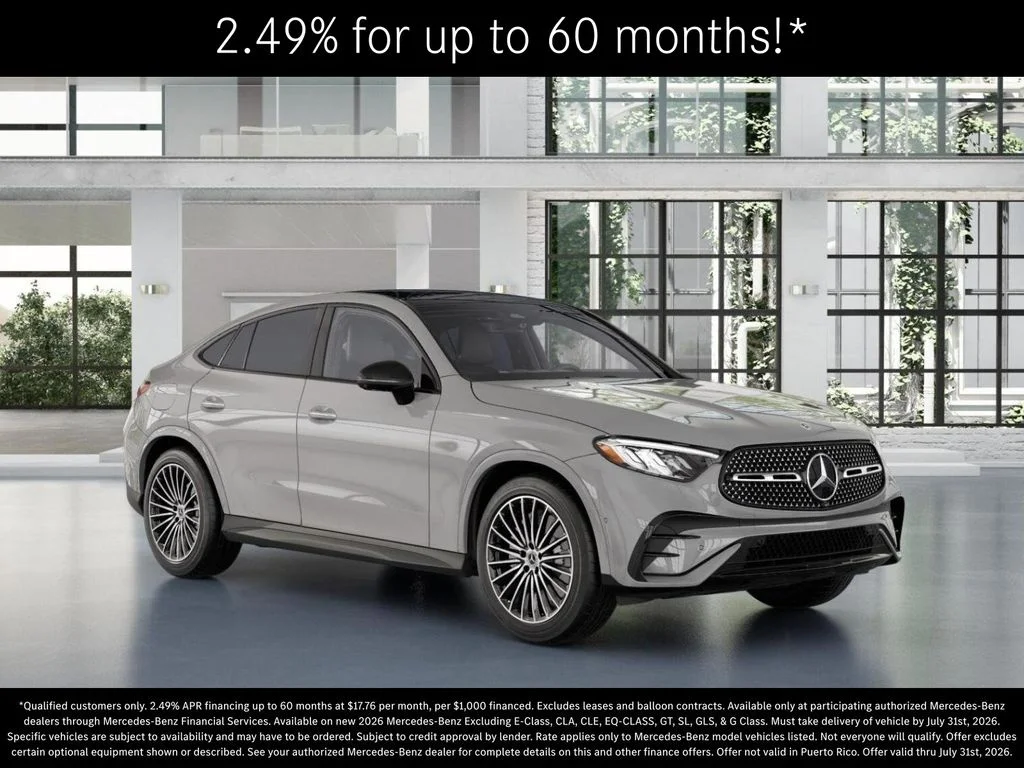 New 2026 MANUFAKTUR Alpine Grey Mercedes-Benz GLC 300 image 11