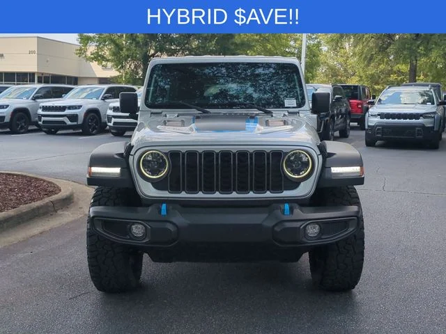 Used 2024 Silver Jeep Rubicon 4xe image 8