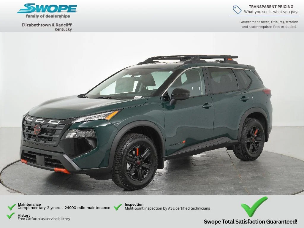 New 2026 Obsidian Green Nissan Rock Creek image 8