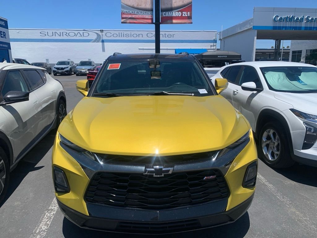 Used 2022 Yellow Chevrolet RS image 3