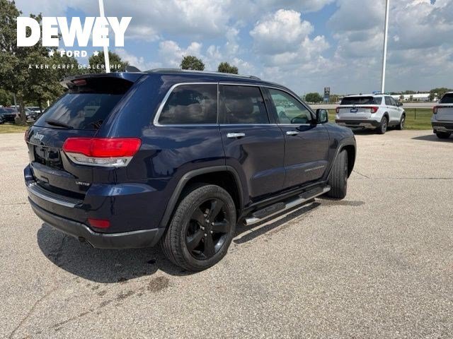 Used 2015 True Blue Pearlcoat Jeep Limited image 13