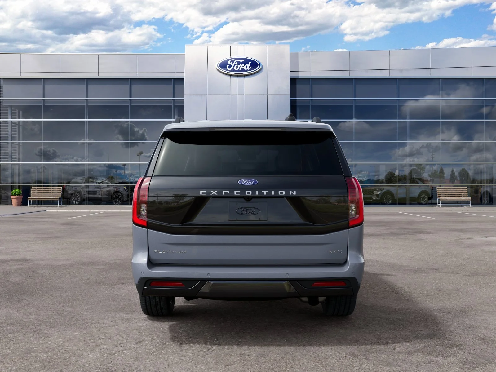 New 2027 Glacier Gray Metallic Tri-Coat Ford MAX Platinum image 55
