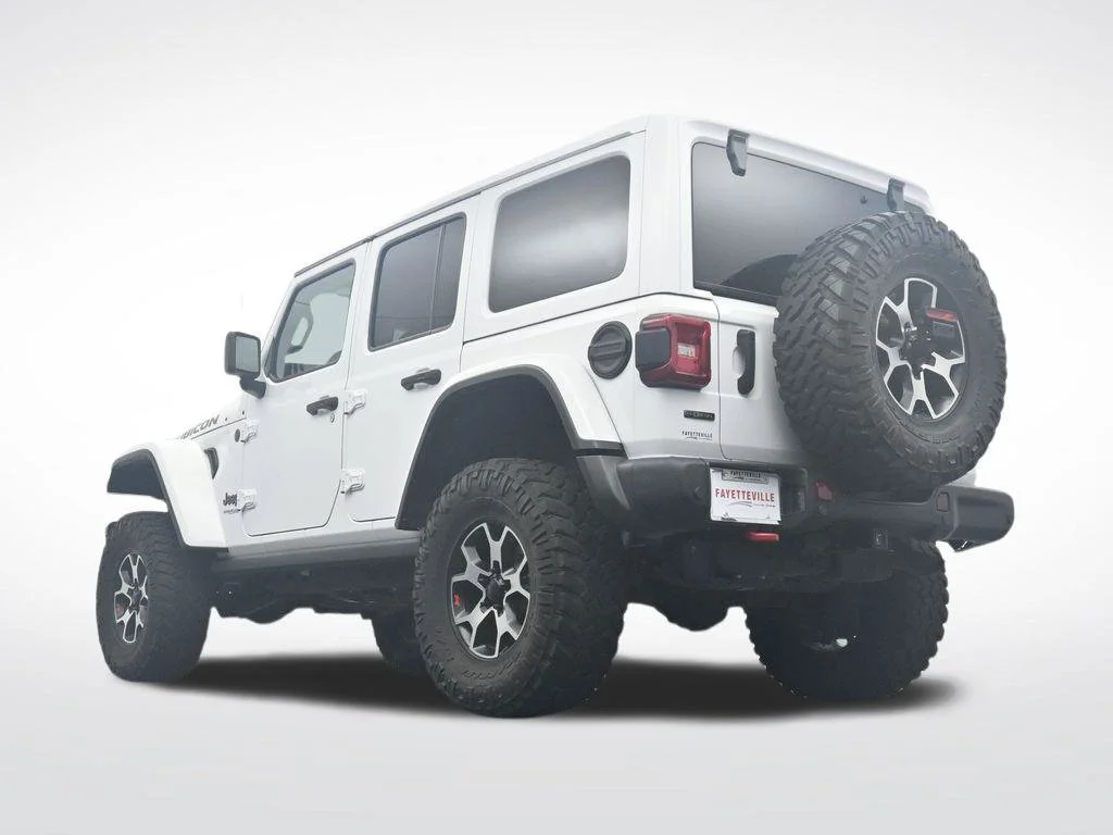 Used 2021 White Jeep Unlimited Rubicon image 36
