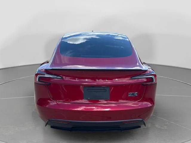 Used 2025 Ultra Red Tesla Performance image 5