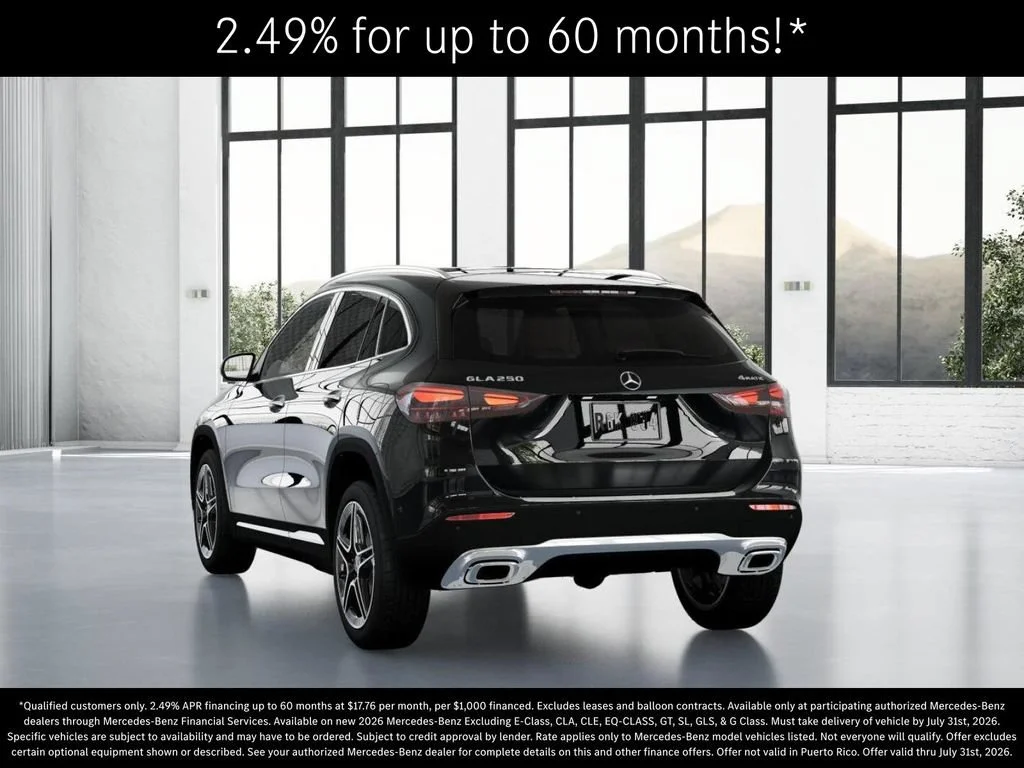 New 2026 Night Black Mercedes-Benz GLA 250 image 69