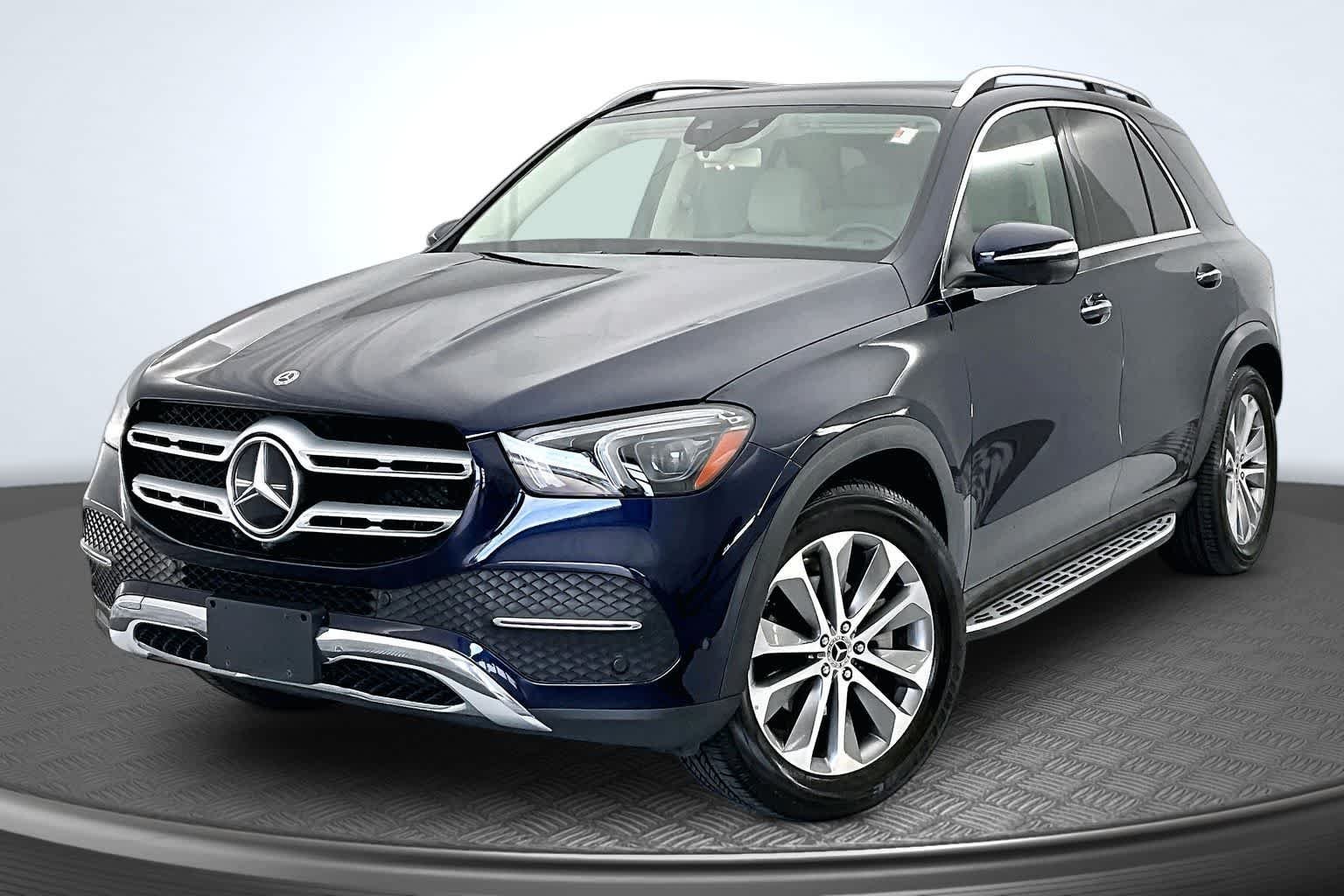 Used 2020 Lunar Blue Metallic Mercedes-Benz GLE 350 image 1