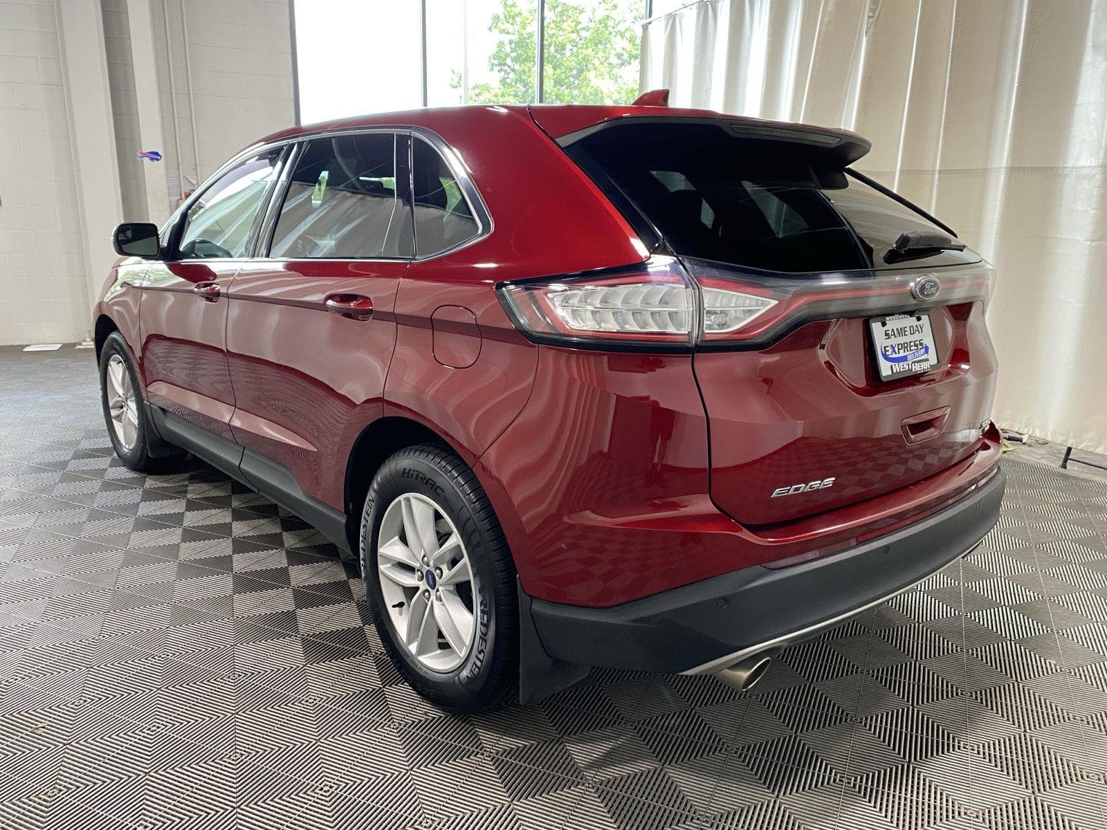 Used 2018 Ruby Red Metallic Tinted Clearcoat Ford SEL image 5