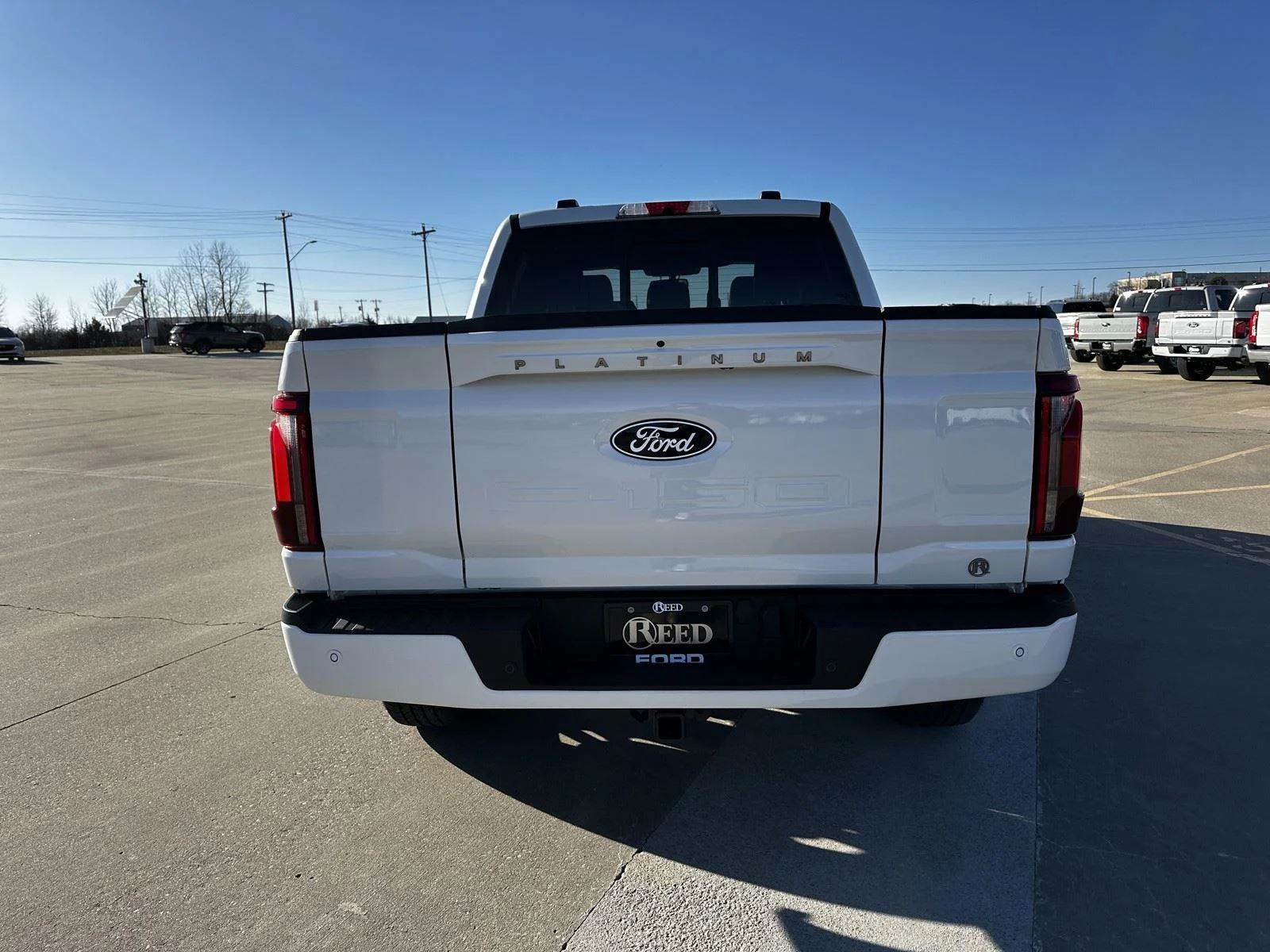 New 2025 Star White Metallic Tri-Coat Ford Platinum image 8
