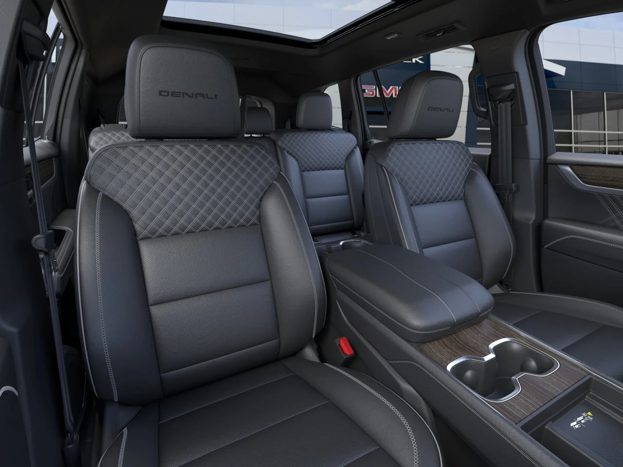 New 2026 Glacier White Tricoat GMC Denali AWD image 16
