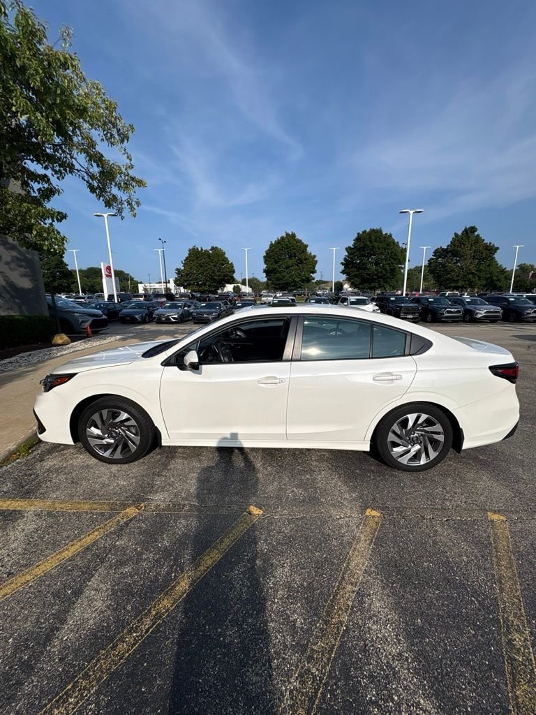 Used 2024 Crystal White Pearl Subaru Limited image 1