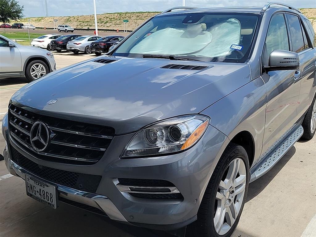 Used 2015 Palladium Silver Metallic Mercedes-Benz ML 350 image 2