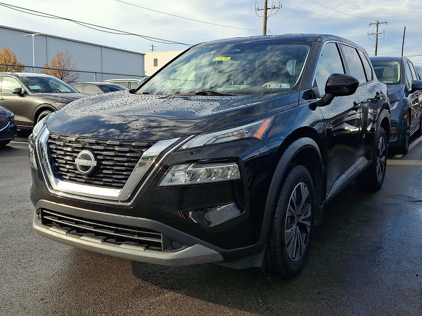 Used 2023 Super Black Nissan SV image 2