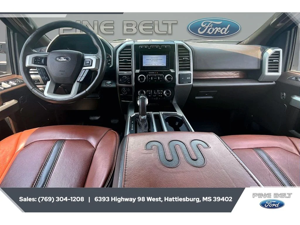 Used 2019 Agate Black Metallic Ford King Ranch image 14