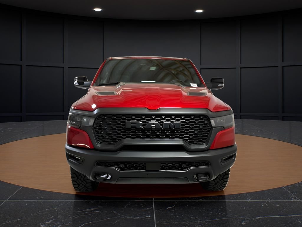 New 2026 Molten Red Pearl-Coat Exterior Paint RAM Rebel image 2