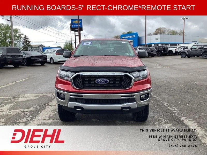 Used 2020 Red Ford XLT image 2