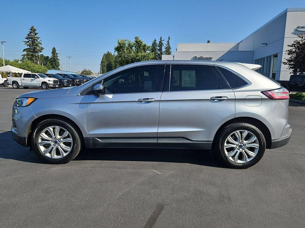 Used 2022 Silver Ford Titanium image 3