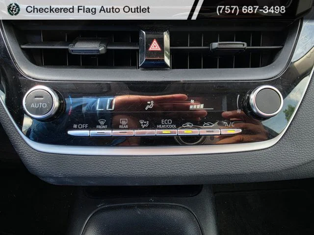 Used 2023 Midnight Black Metallic Toyota LE image 16