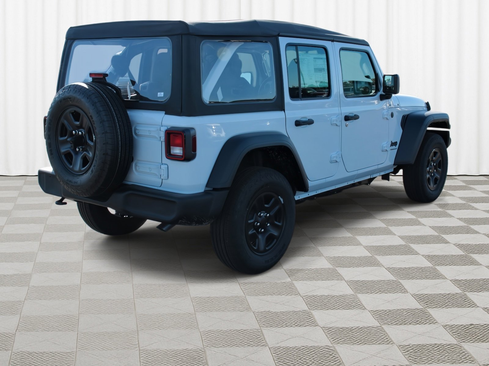 New 2026 Bright White Clear-Coat Exterior Paint Jeep Sport image 33
