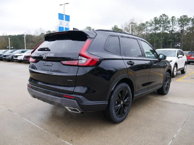 New 2027 Crystal Black Pearl Honda Sport Touring Hybrid AWD image 3