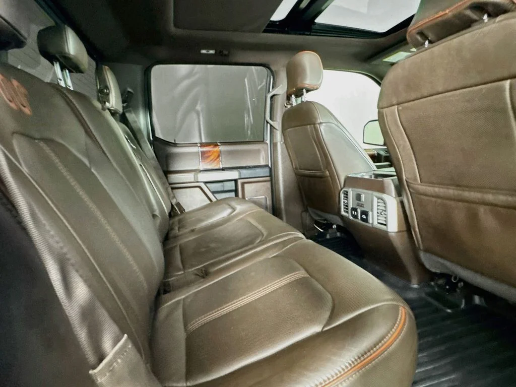 Used 2017 White Platinum Clearcoat Metallic Ford King Ranch image 37