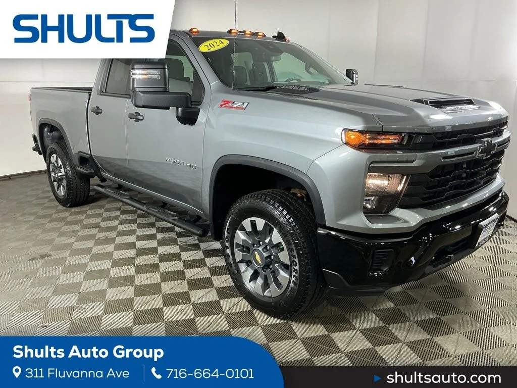 Certified Used 2024 Gray Chevrolet Custom image 1