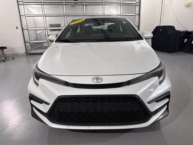 Used 2023 Beige Toyota SE image 2