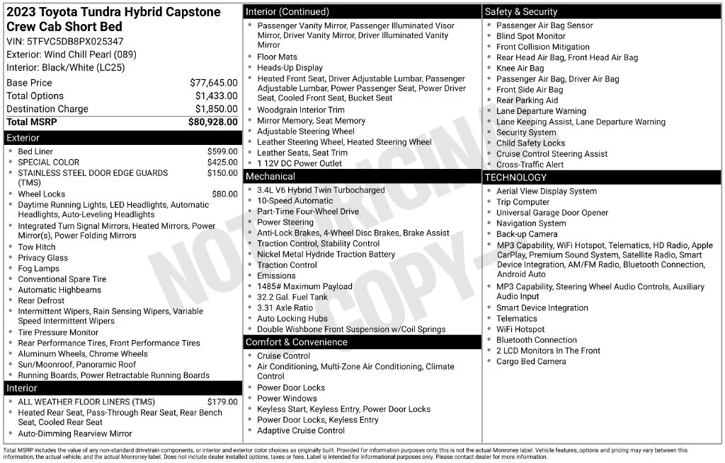 Used 2023 Beige Toyota Capstone image 6
