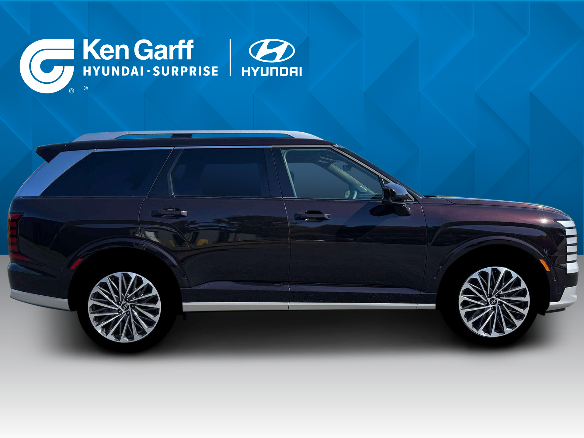 New 2026 Galaxy Maroon Pearl Hyundai Calligraphy AWD image 9
