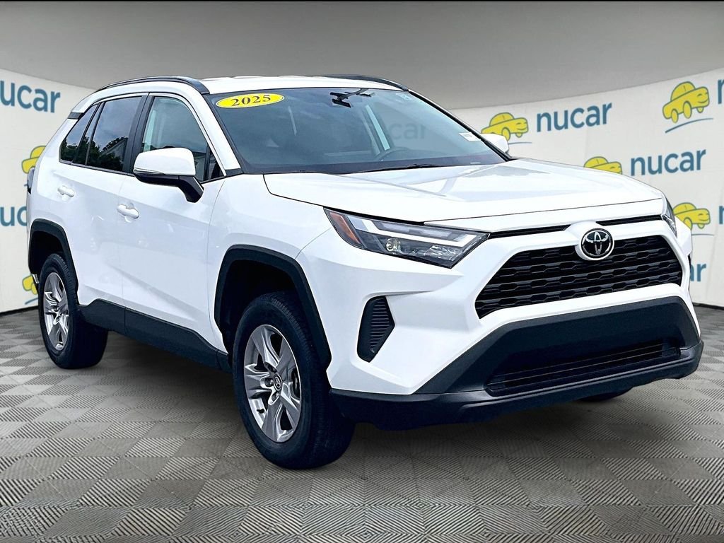 Used 2025 White Toyota XLE image 1