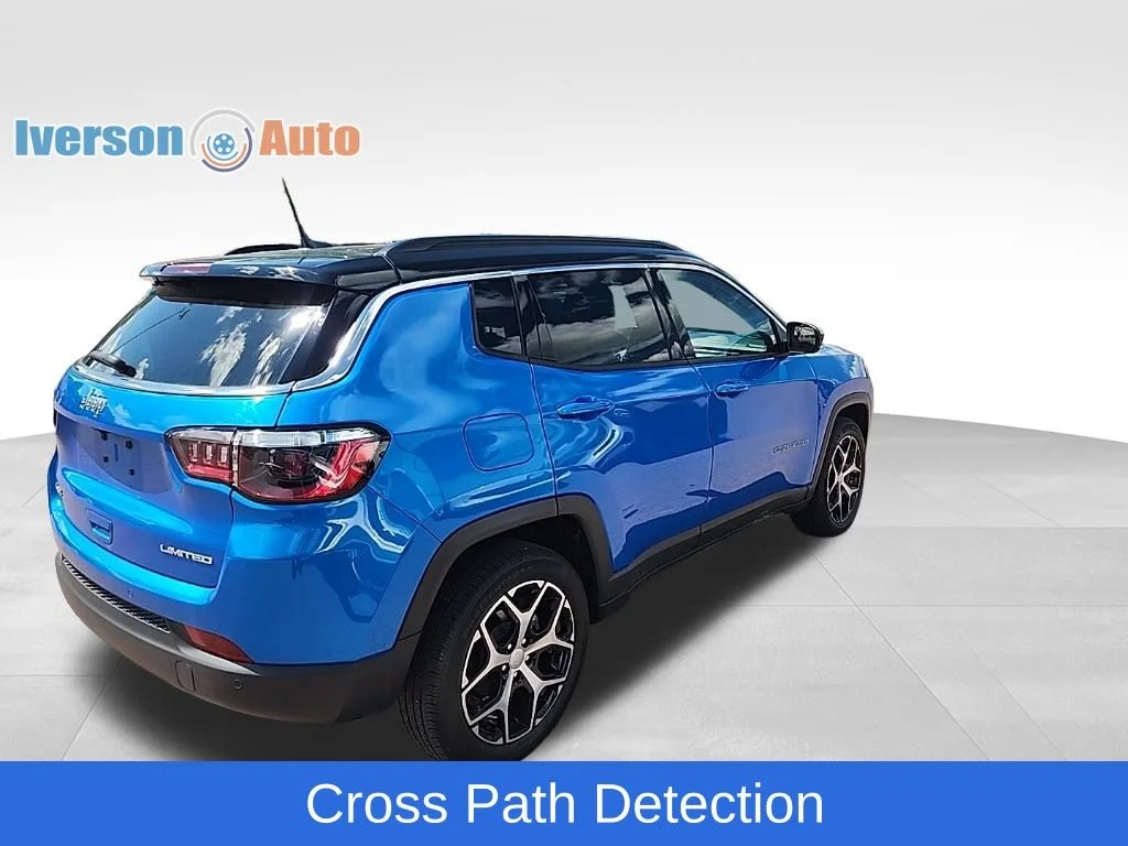 Used 2024 Hydro Blue Jeep Limited image 10