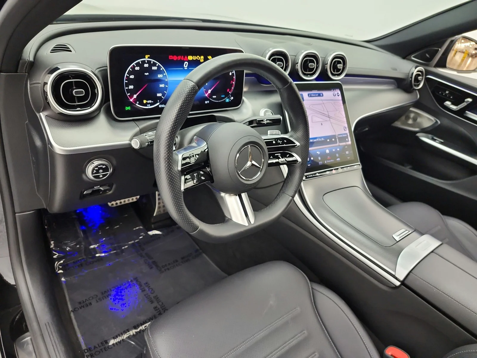 Used 2024 Black Mercedes-Benz C 300 4MATIC® Sedan image 9