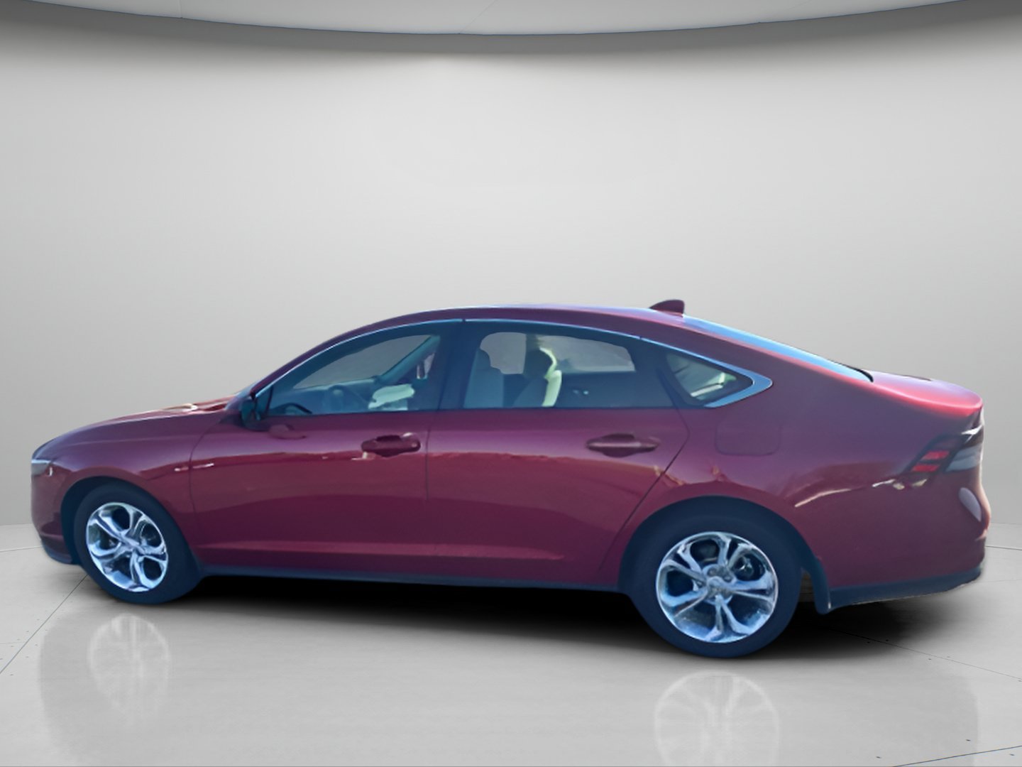 Certified Used 2024 Radiant Red Metallic Honda LX image 8