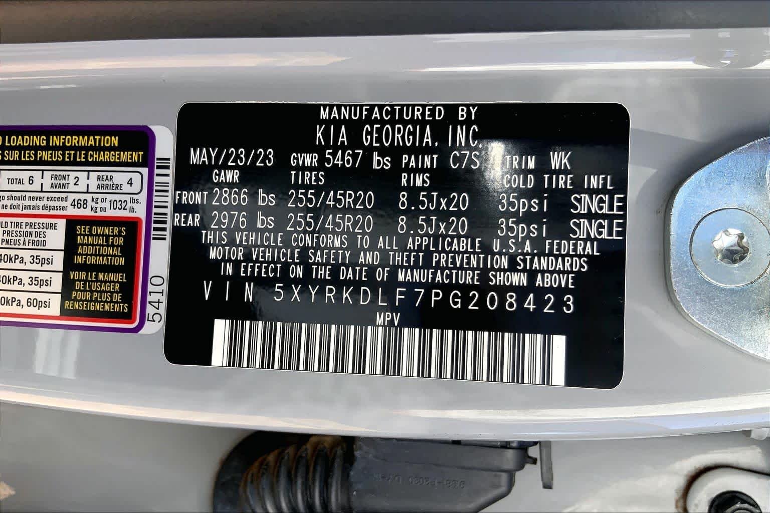 Certified Used 2023 Wolf Gray Kia SX image 37