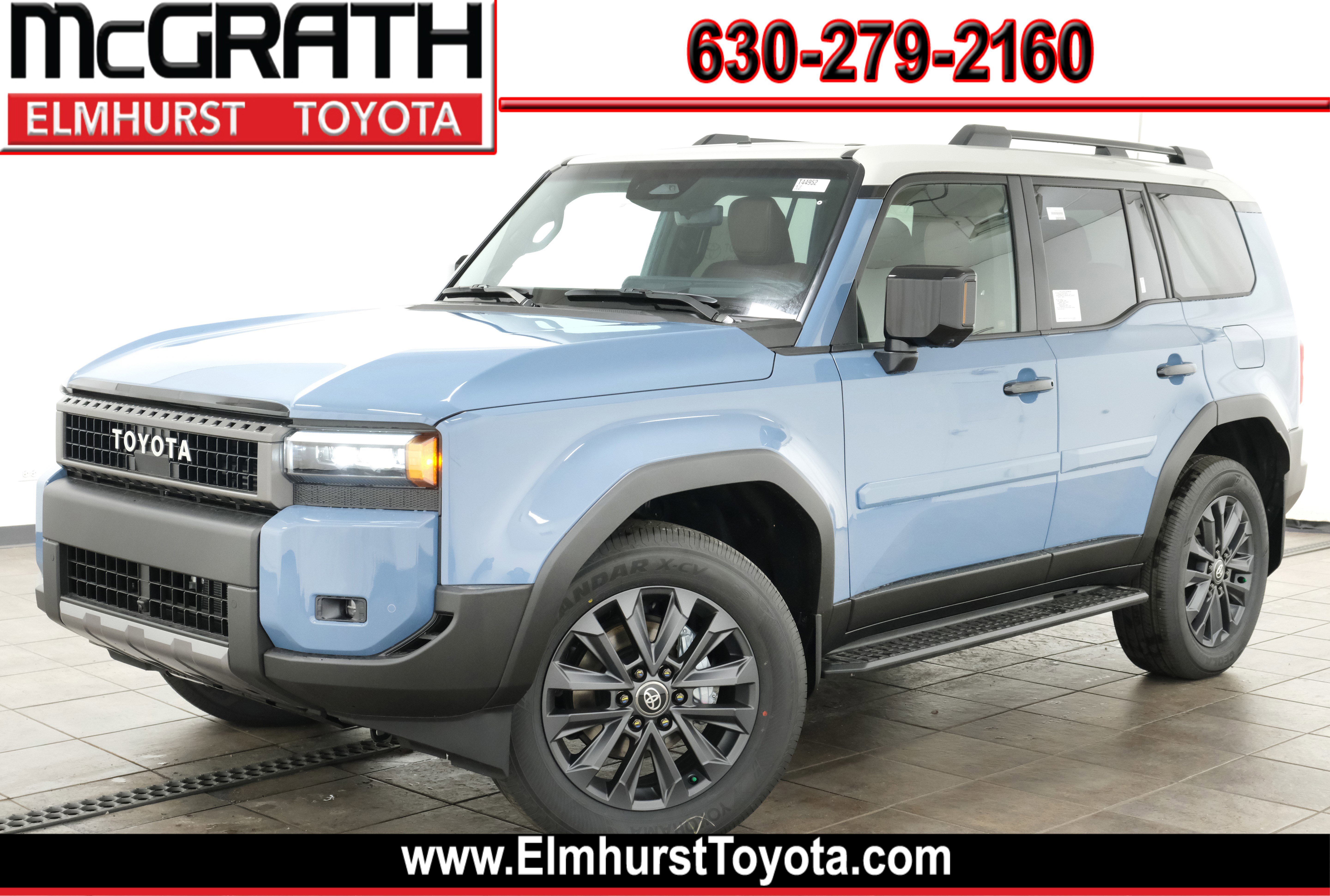 Heritage Blue/Grayscape 1 2026 Toyota Land Cruiser 4WD SUV / Crossover Four-Wheel Drive