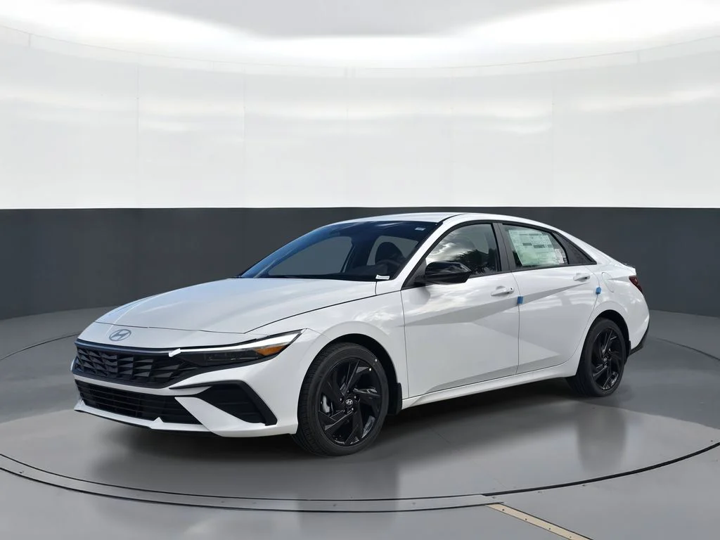 New 2026 White Hyundai SEL Sport image 1