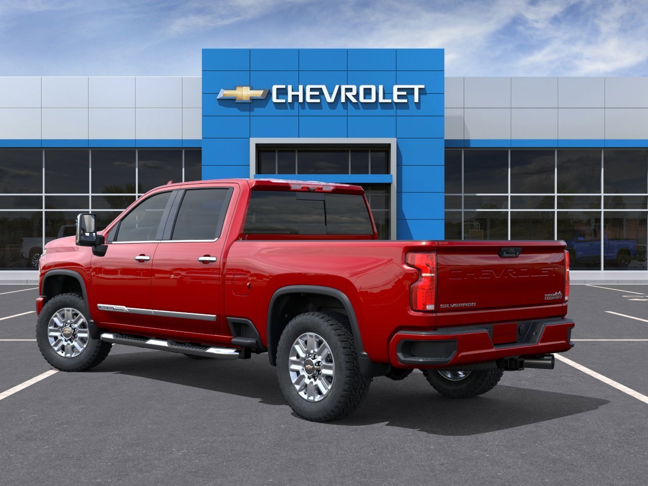 New 2026 Radiant Red Tintcoat Chevrolet High Country image 3