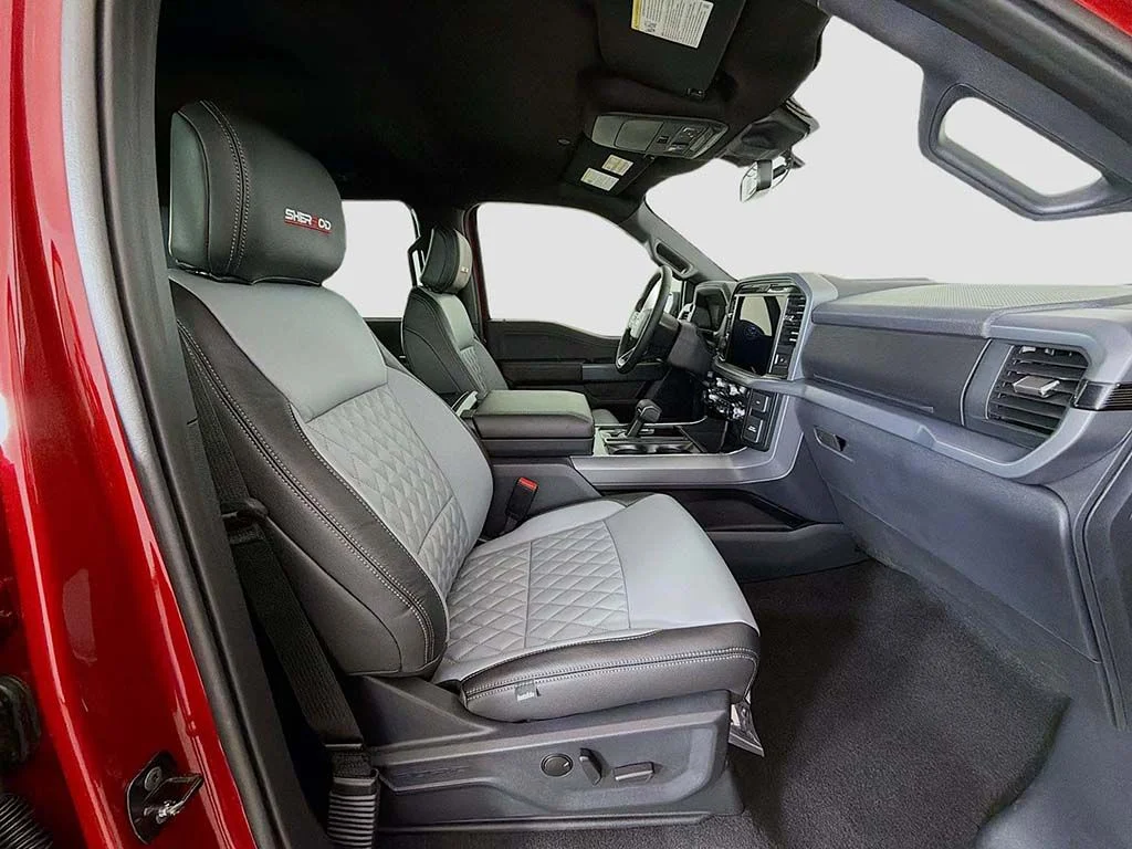 New 2025 Rapid Red Metallic Tinted Clearcoat Ford XLT image 23