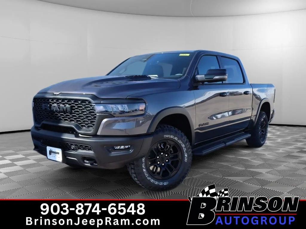 New 2026 Granite Crystal Metallic Clearcoat Ram Rebel image 1